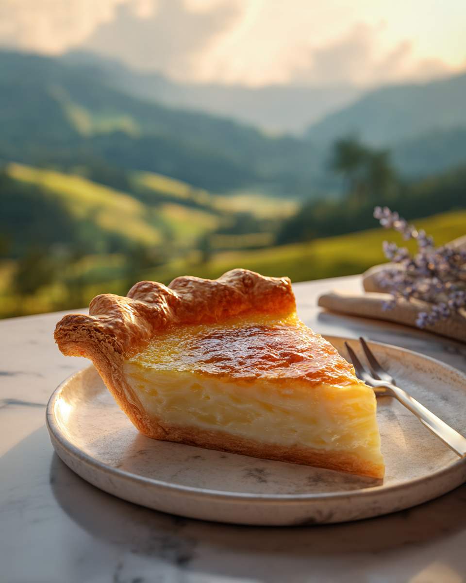 Baked Blender Custard Pie