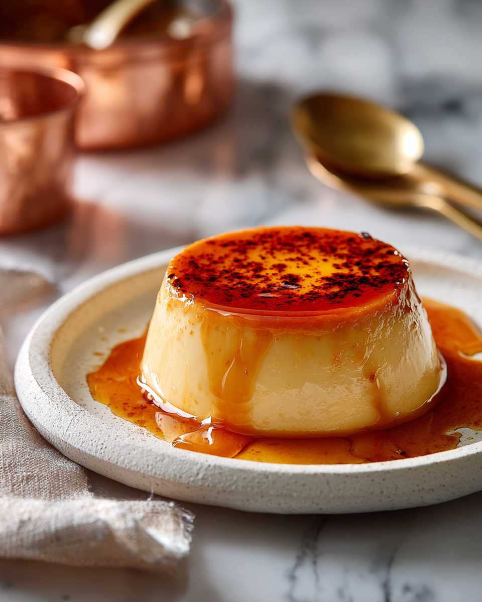 Baked Caramel Custard Dessert