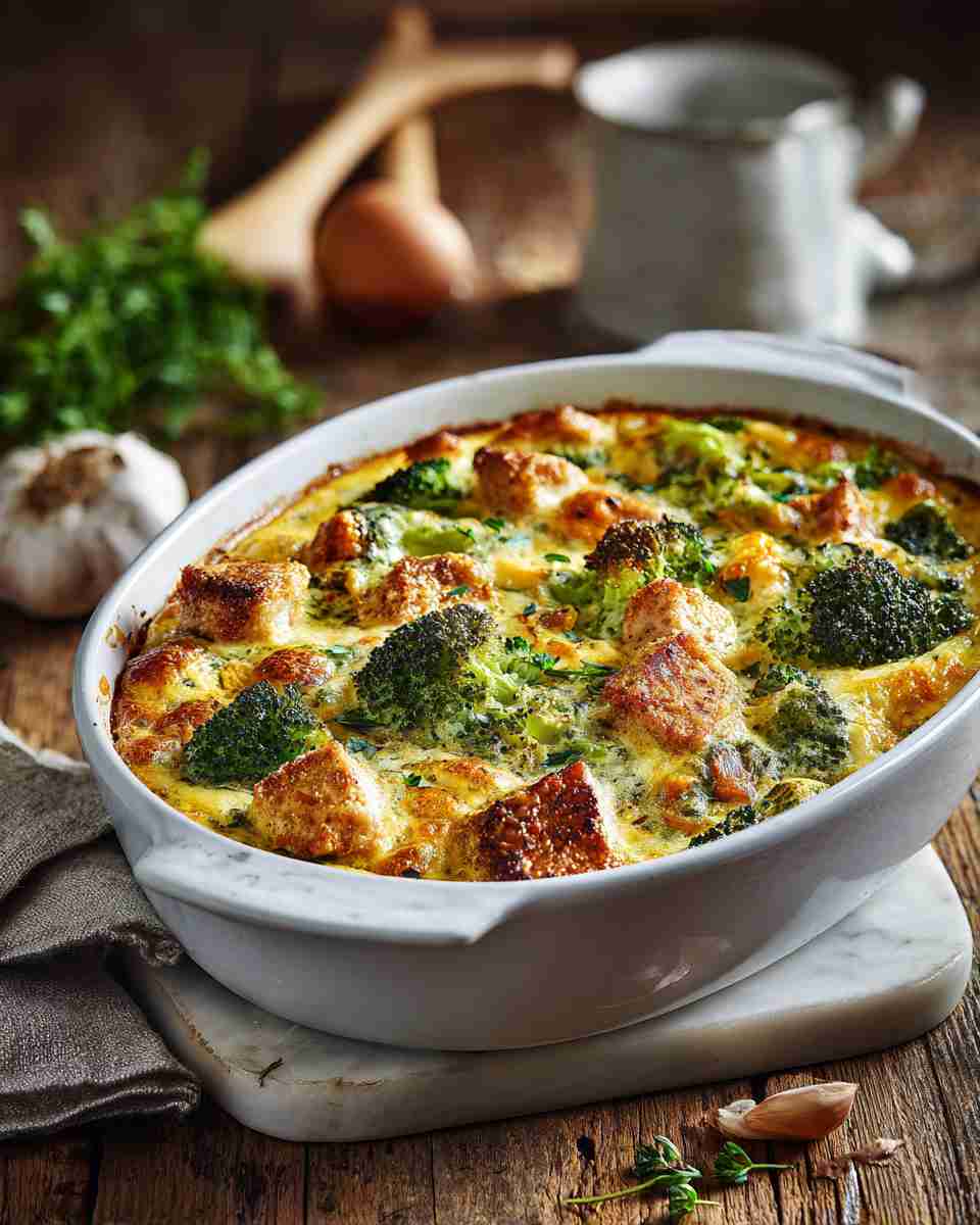 Baked Chicken and Broccoli Casserole