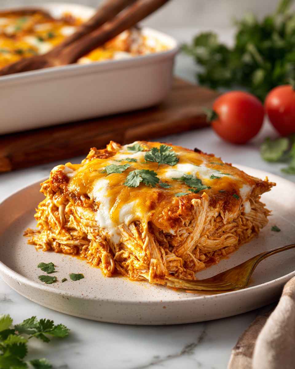 Baked Chicken Tamale Casserole