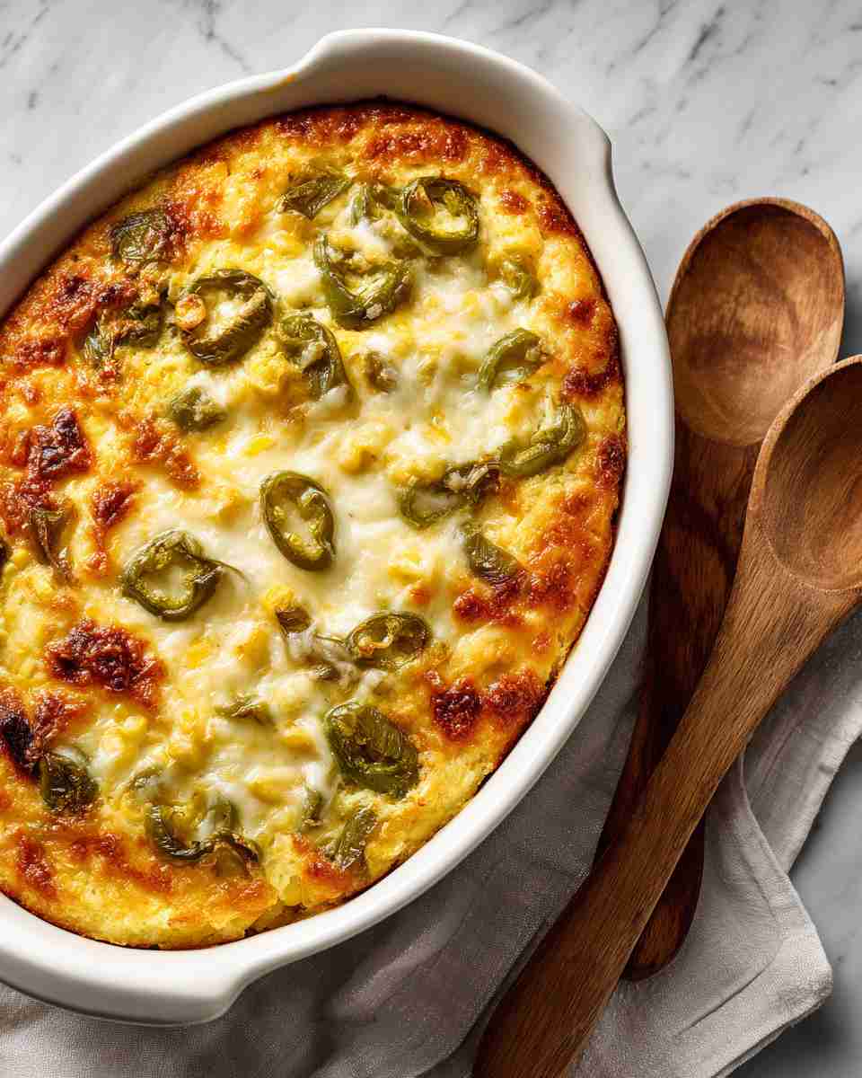 Baked Creamy Corn and Cheese Casserole