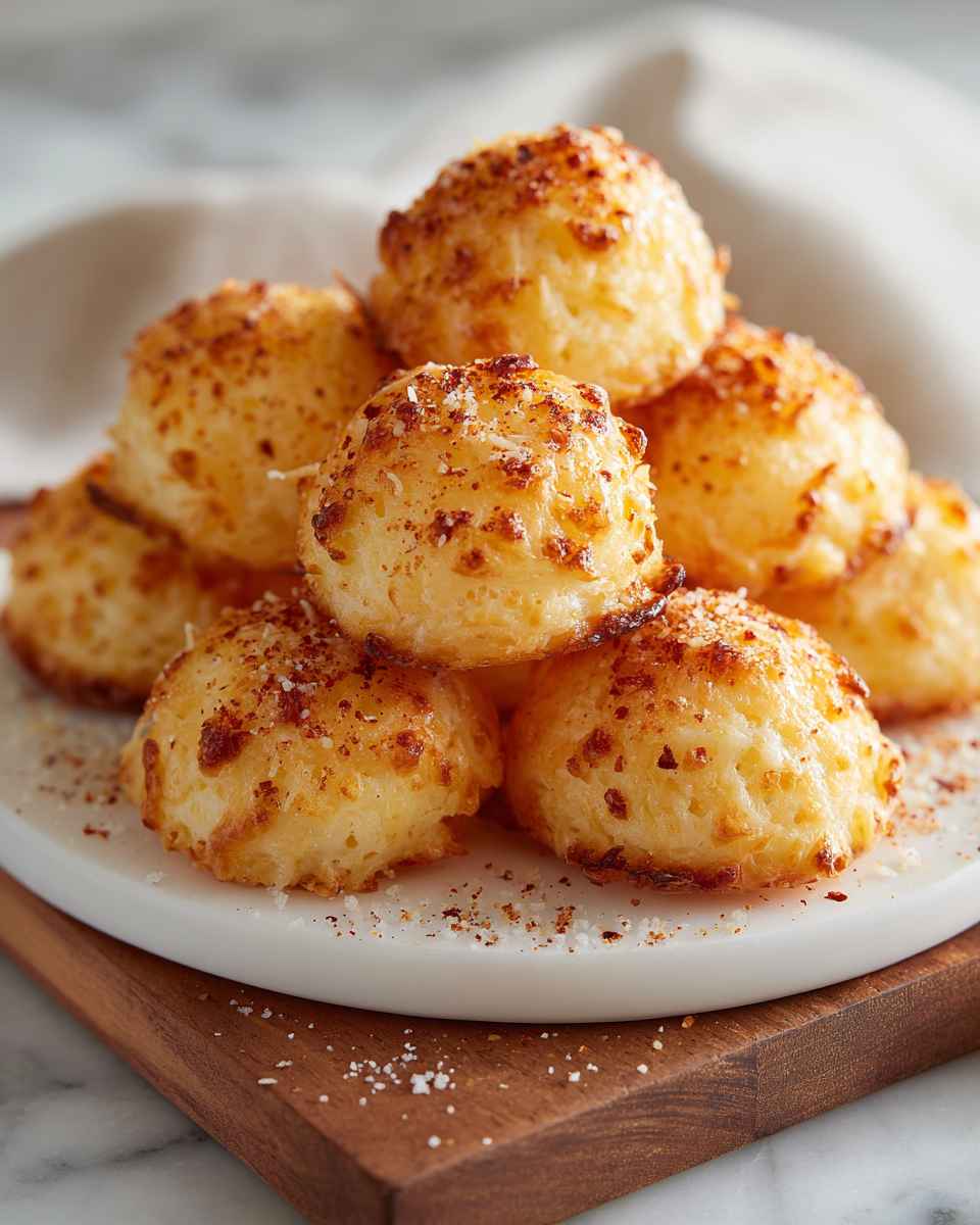 Baked Parmesan Cheese Puffs