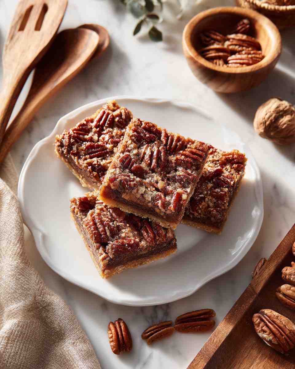 Baked Pecan Pie Bars