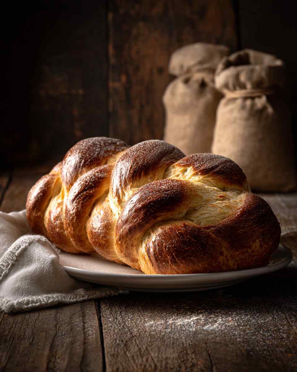Braided Challah Bread