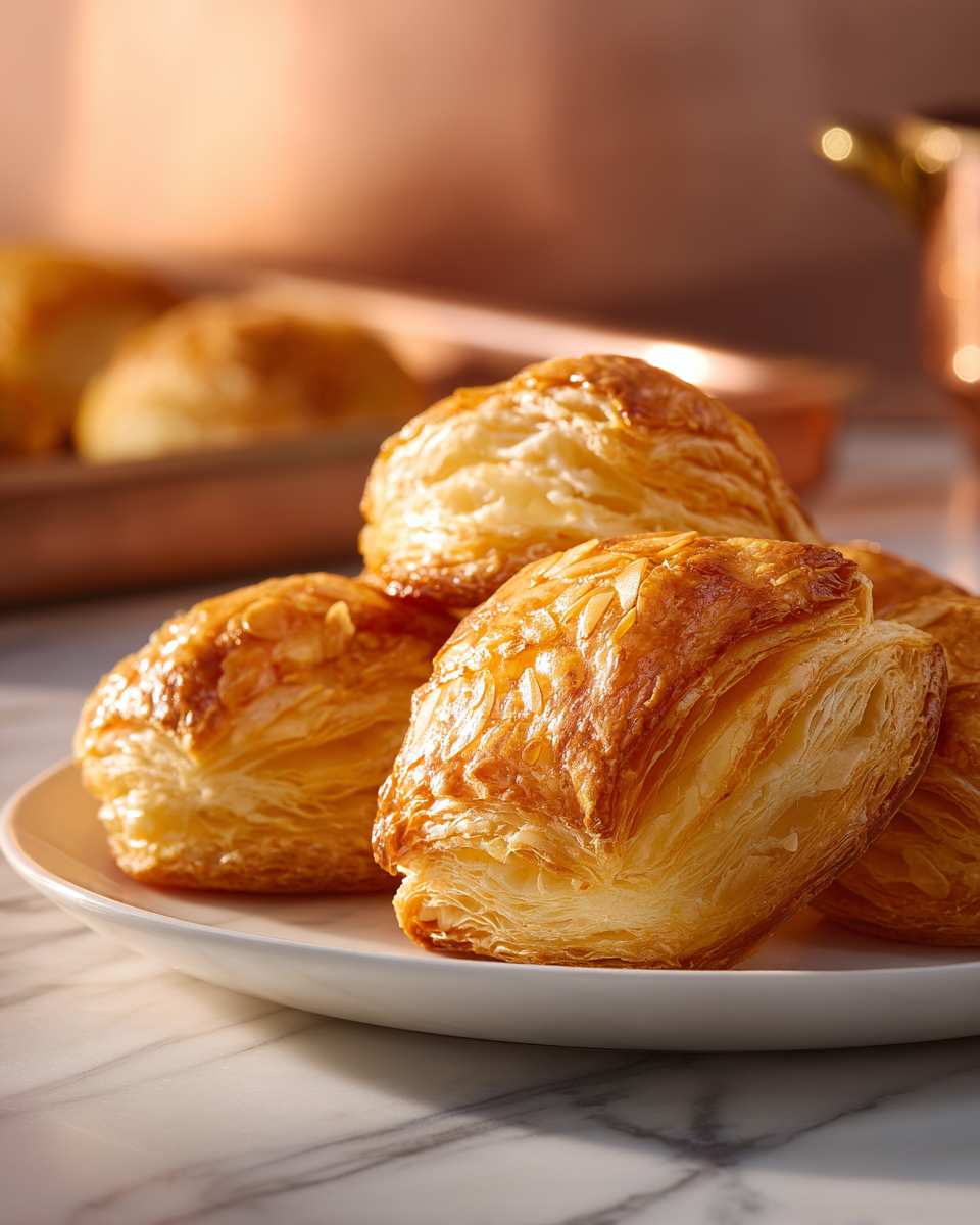 Buttery Almond Pastry Puffs
