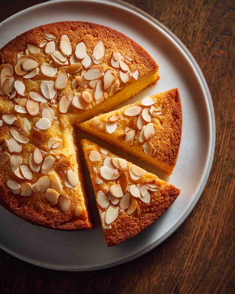 Buttery Almond Snack Cake