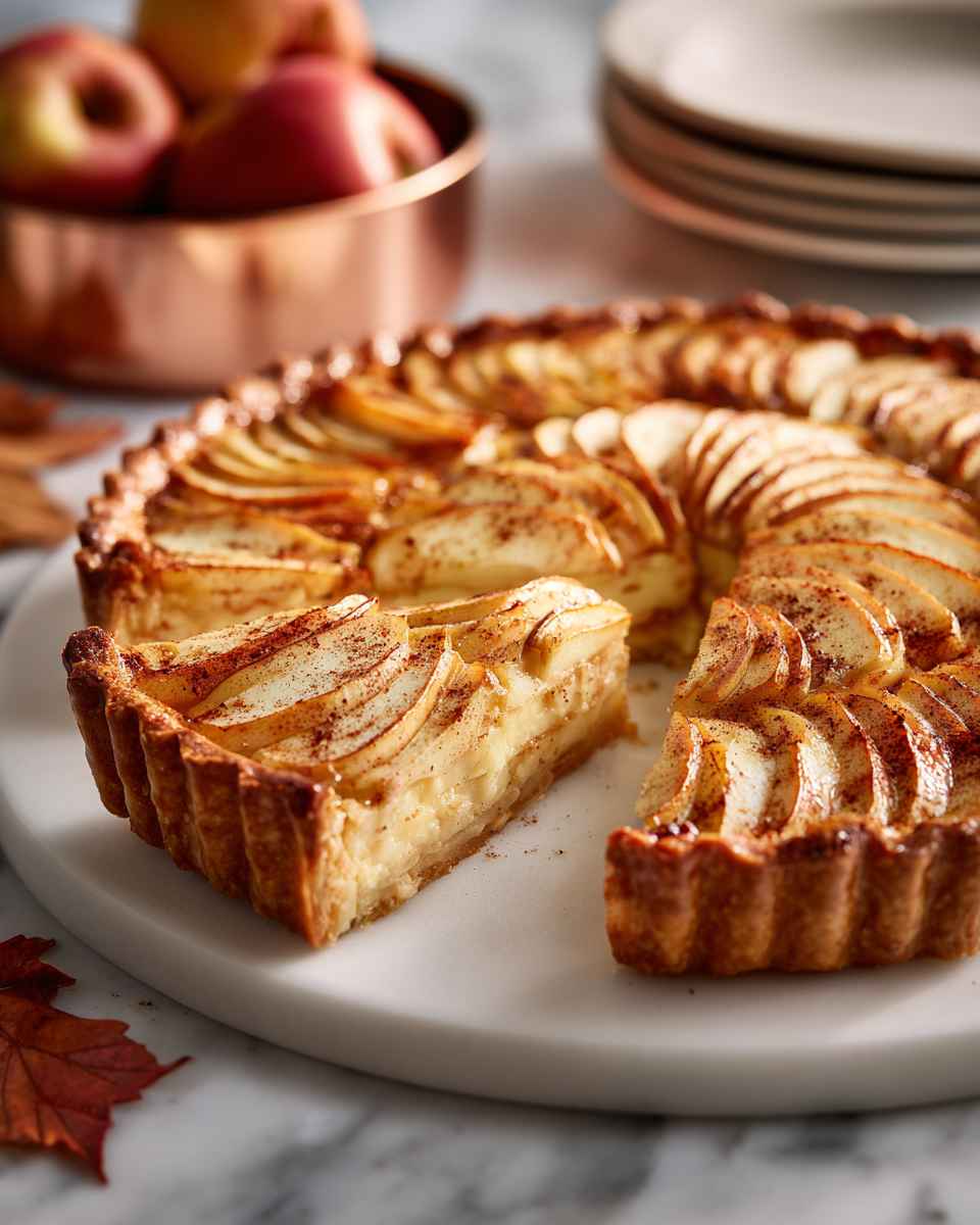 Buttery Apple Cinnamon Tart