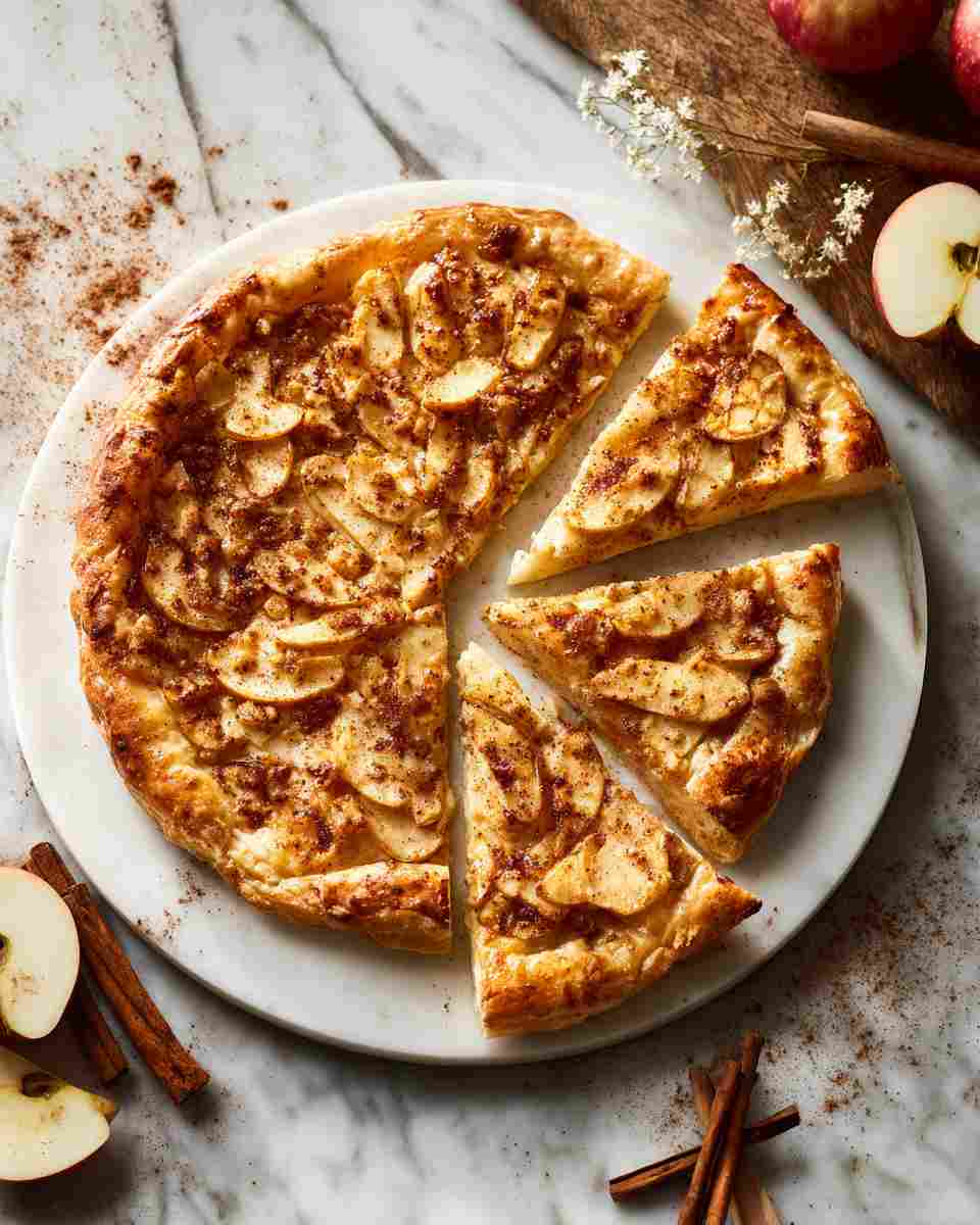 Buttery Apple Crisp Pizza
