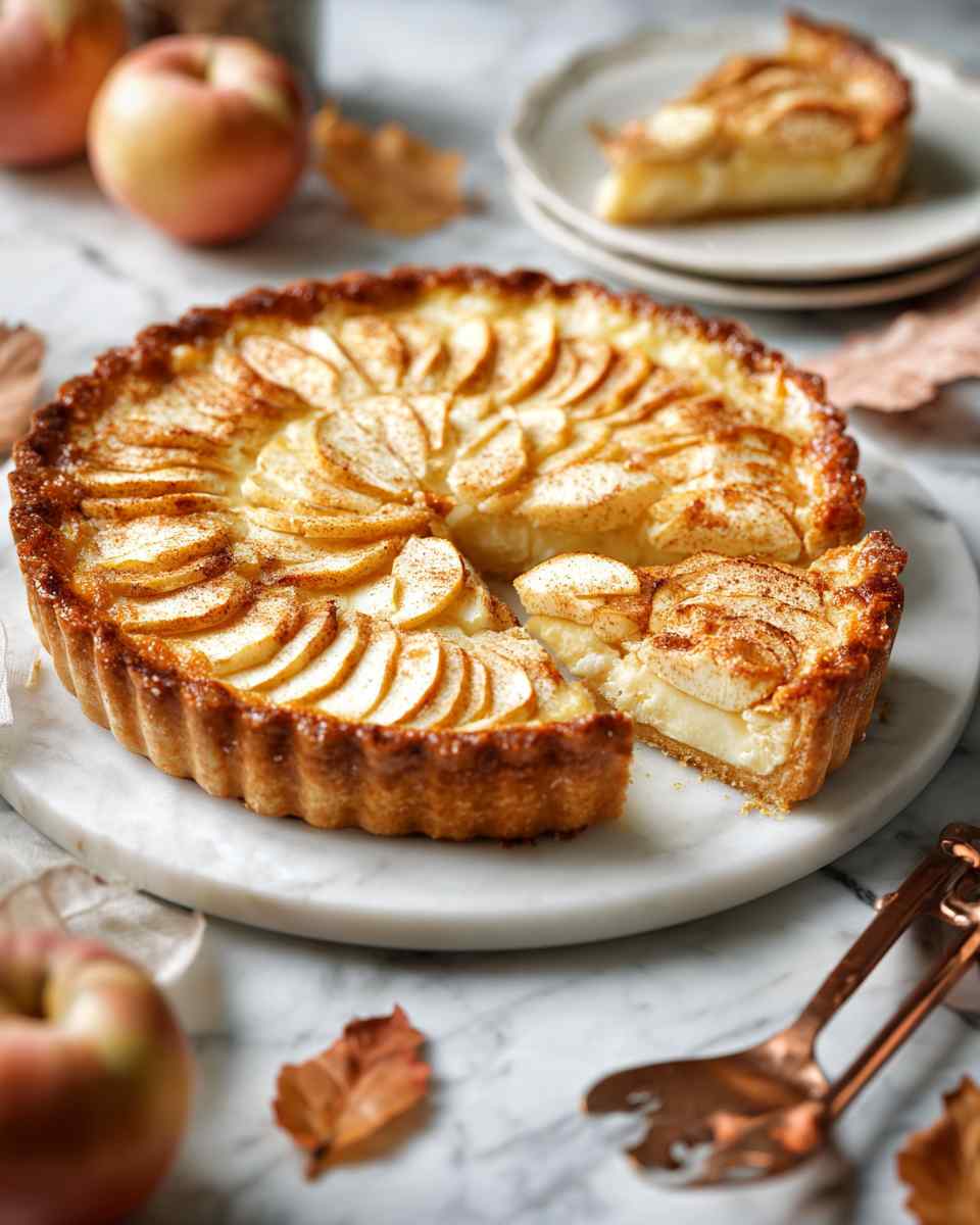 Buttery Baked Apple Tart
