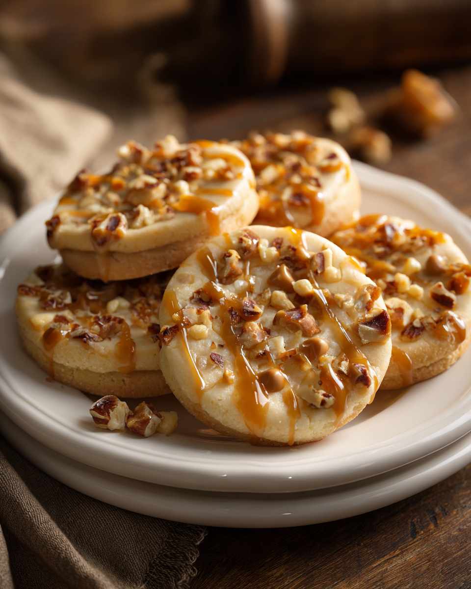 Buttery Butterscotch Shortbread Cookies