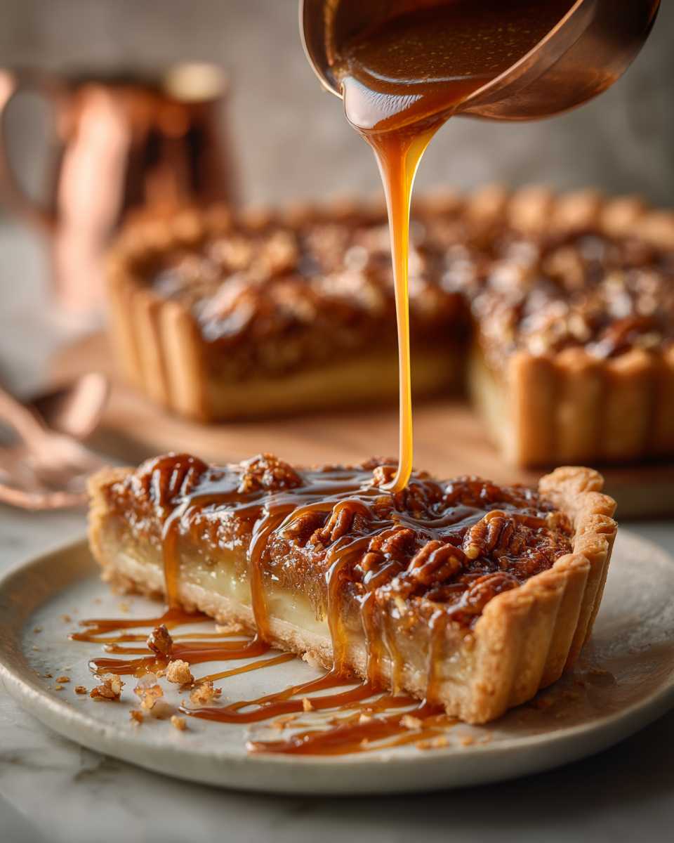 Buttery Caramel Nut Tart