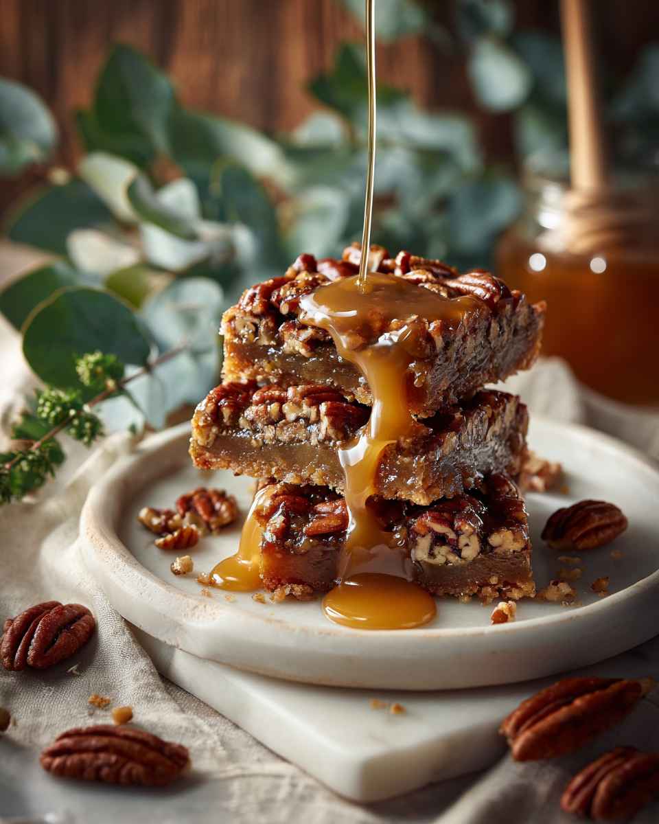 Buttery Caramel Pecan Bars