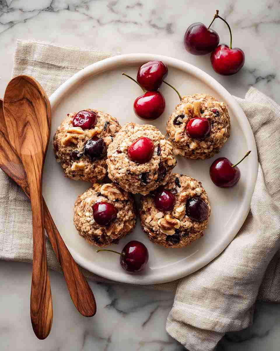 Buttery Cherry Walnut Icebox Cookies