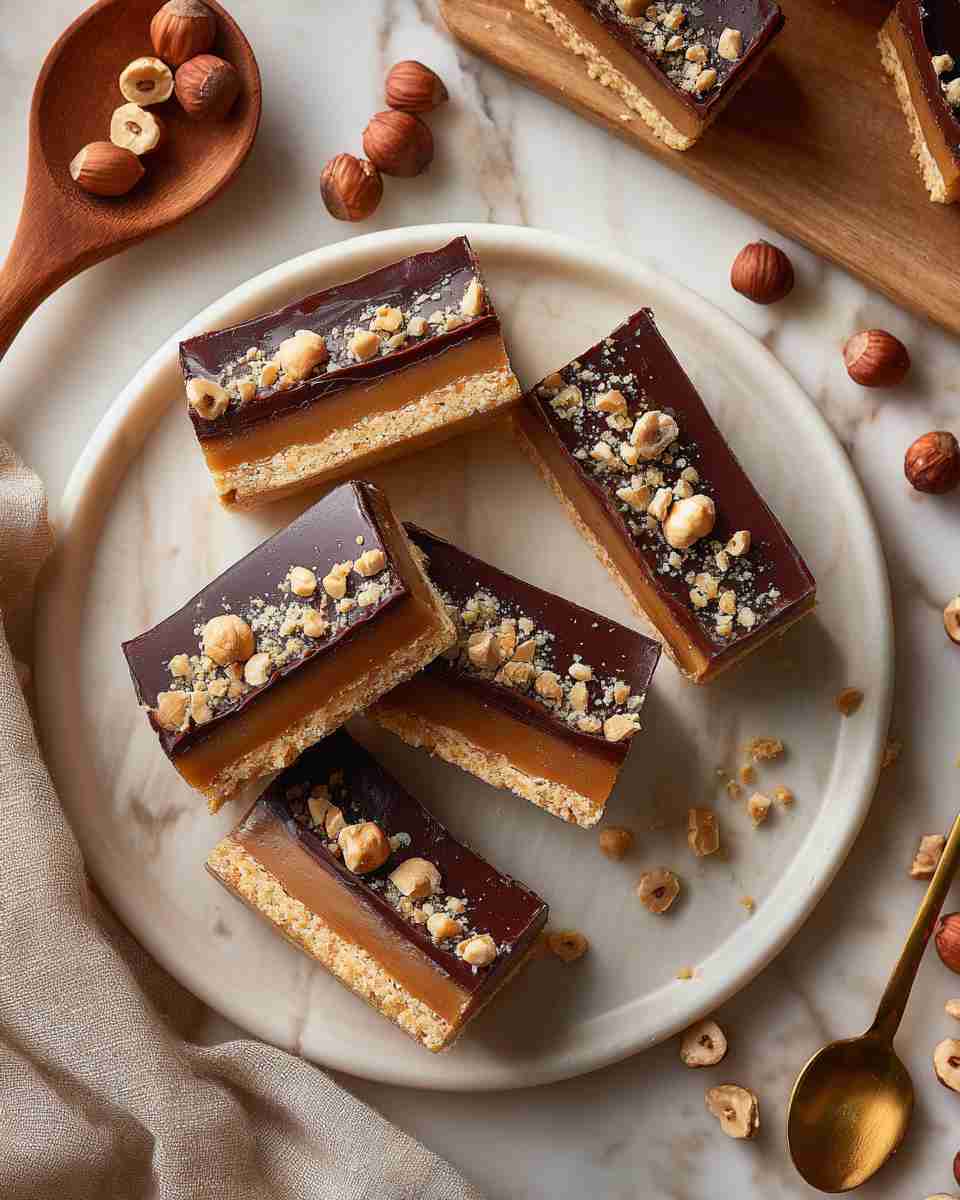 Buttery Hazelnut Toffee Bars