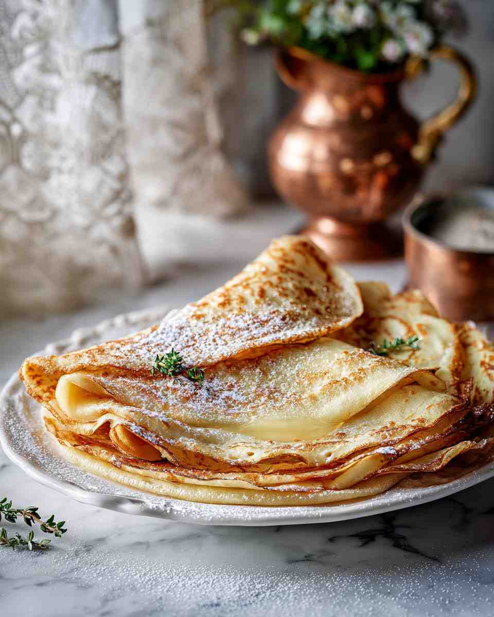 Buttery Homemade Crepes