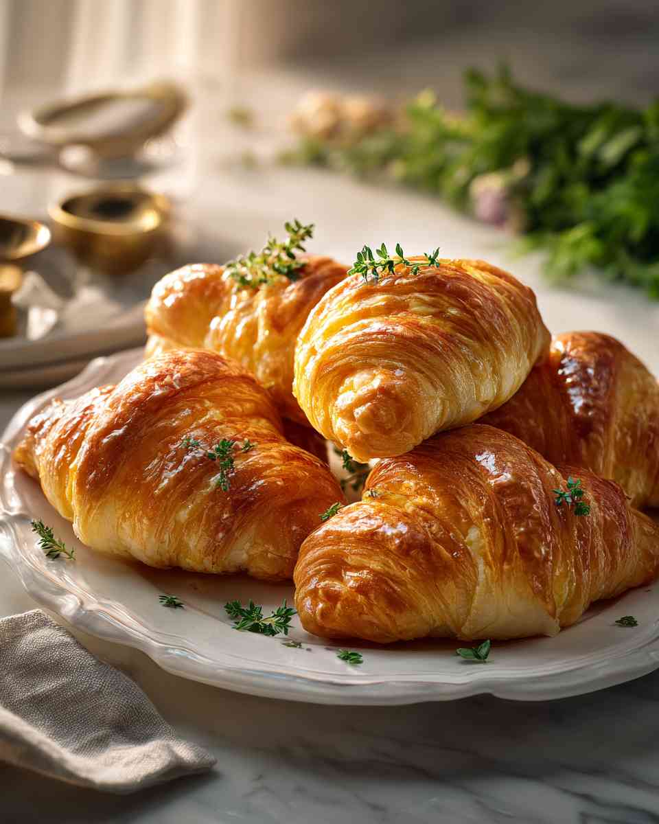 Buttery Homemade Crescent Rolls