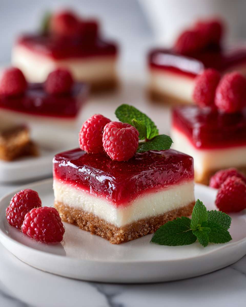 Buttery Raspberry Cream Cheese Bars
