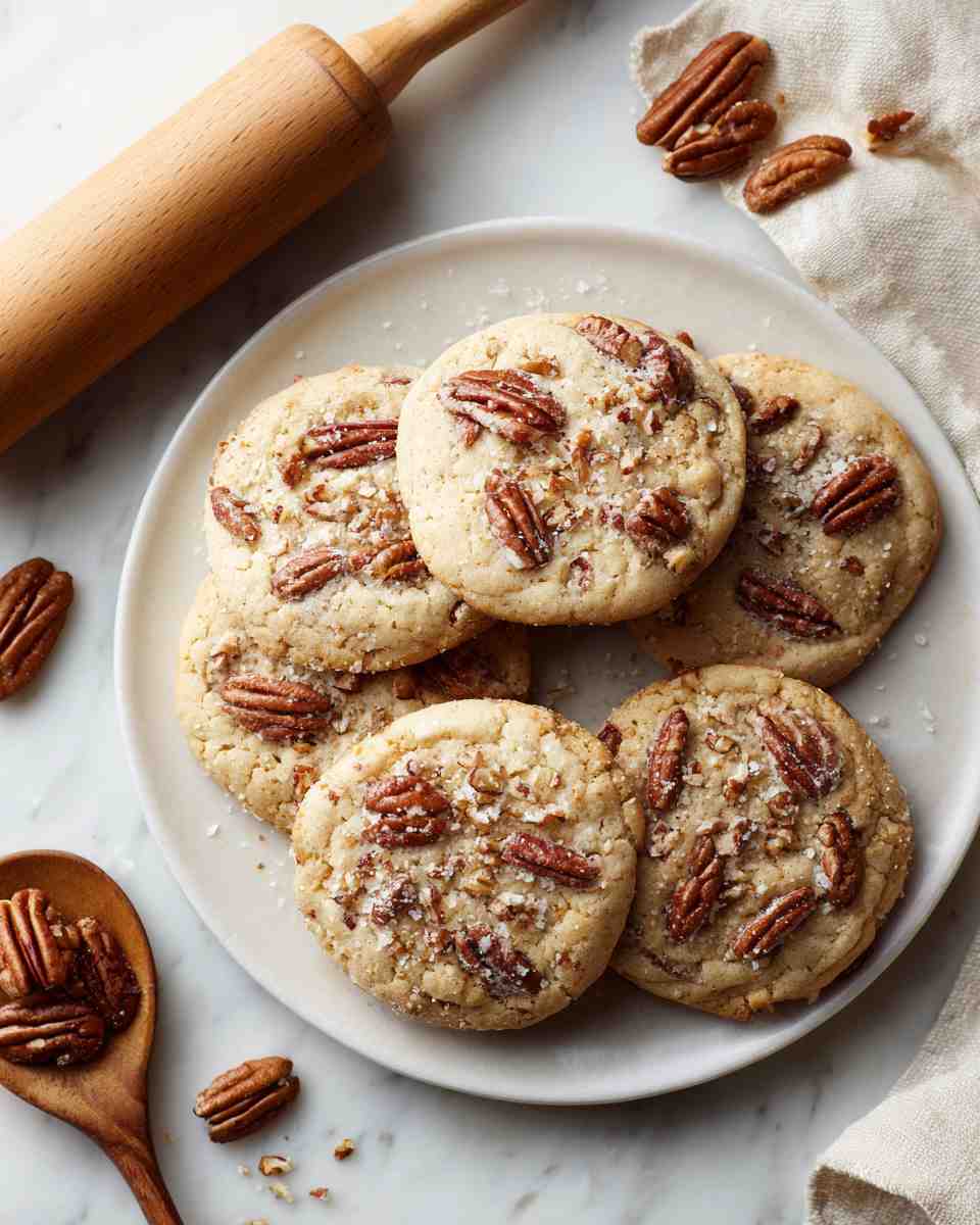 Buttery Toasted Pecan Cookies