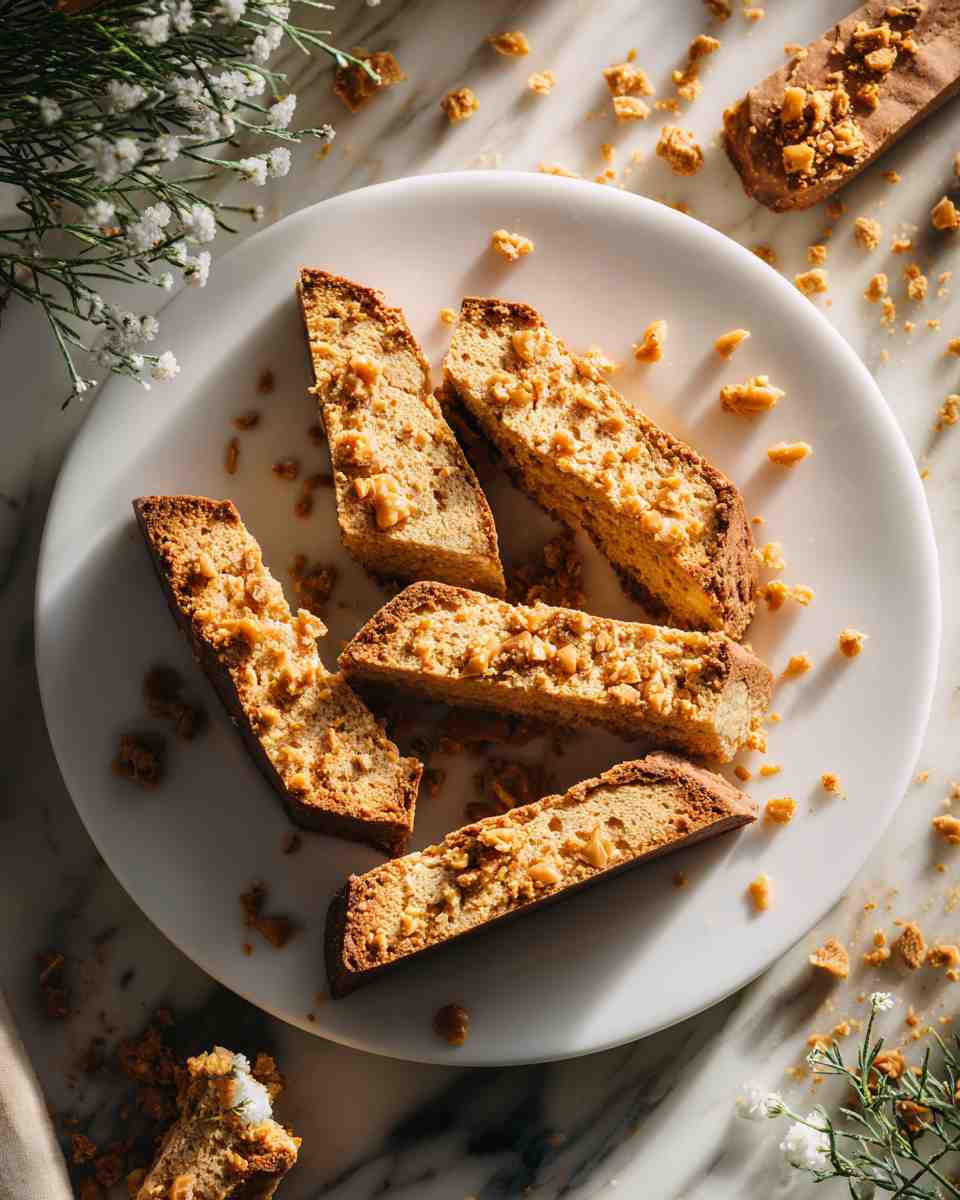 Buttery Toffee Biscotti