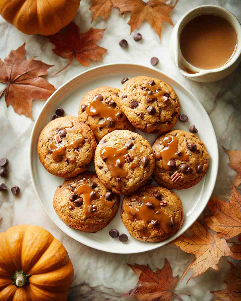 Caramel Apple Chocolate Chip Cookies