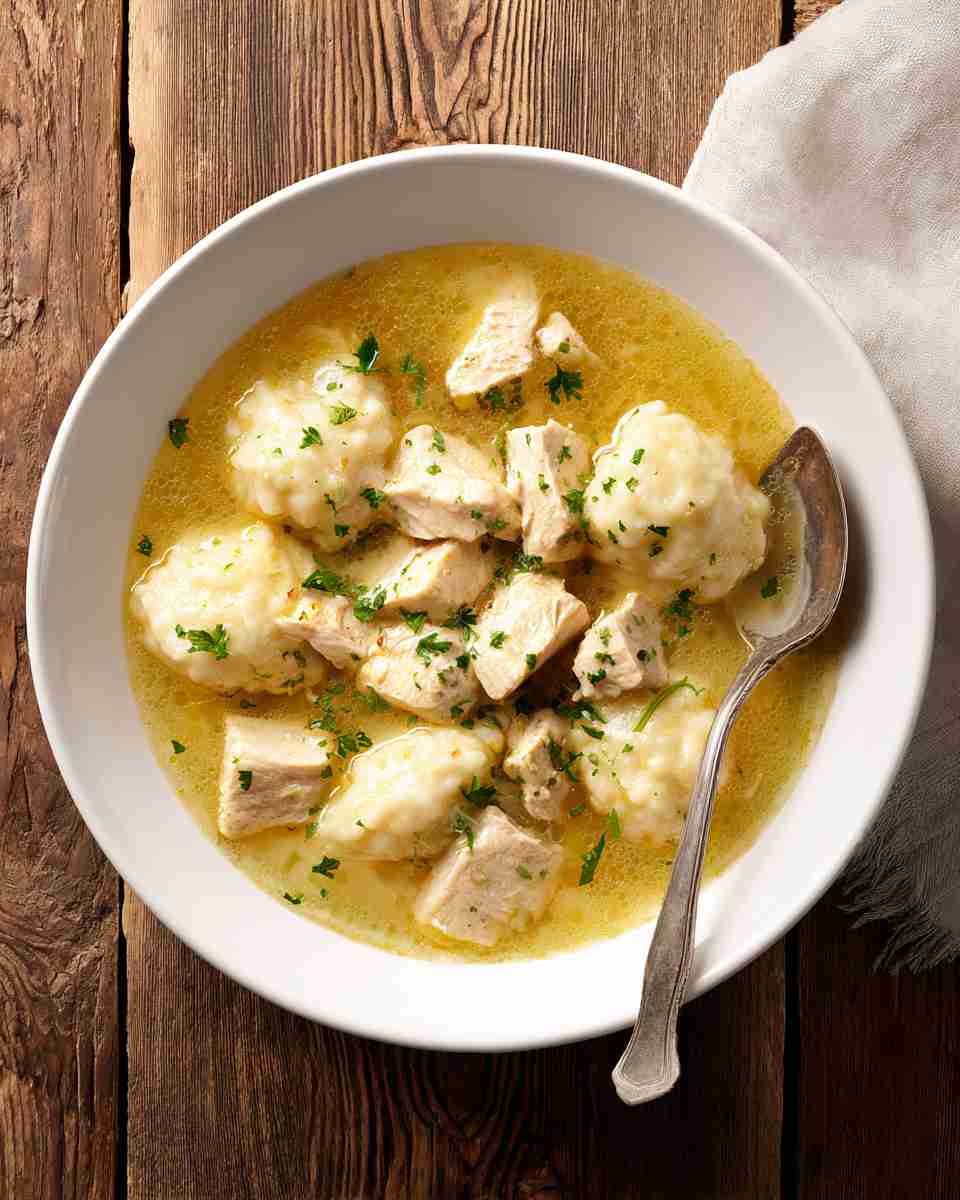 Comforting Chicken and Dumplings Stew