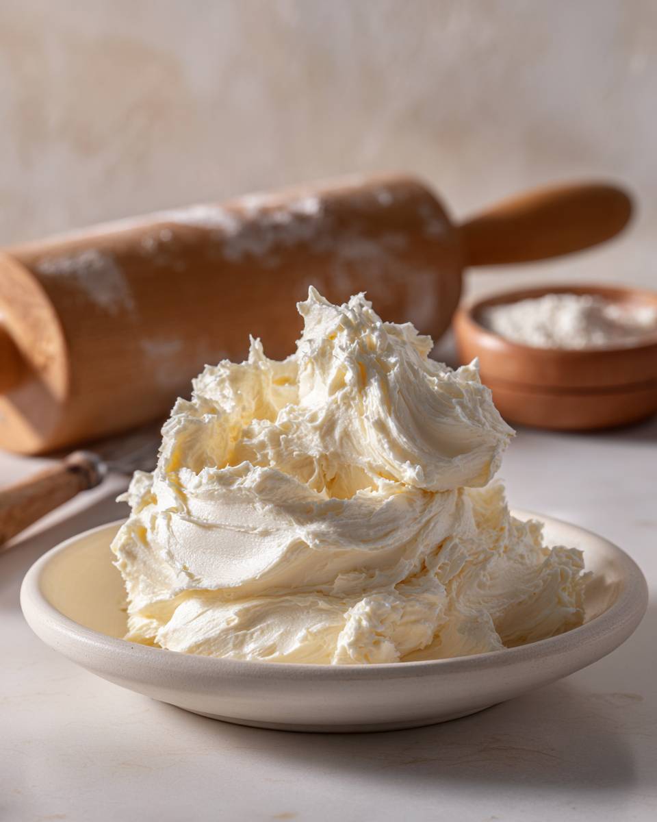 Creamy Almond Buttercream Frosting