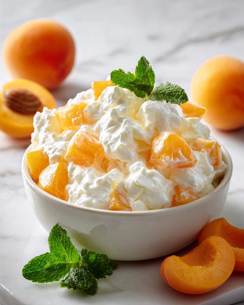 Creamy Apricot Fluff Salad