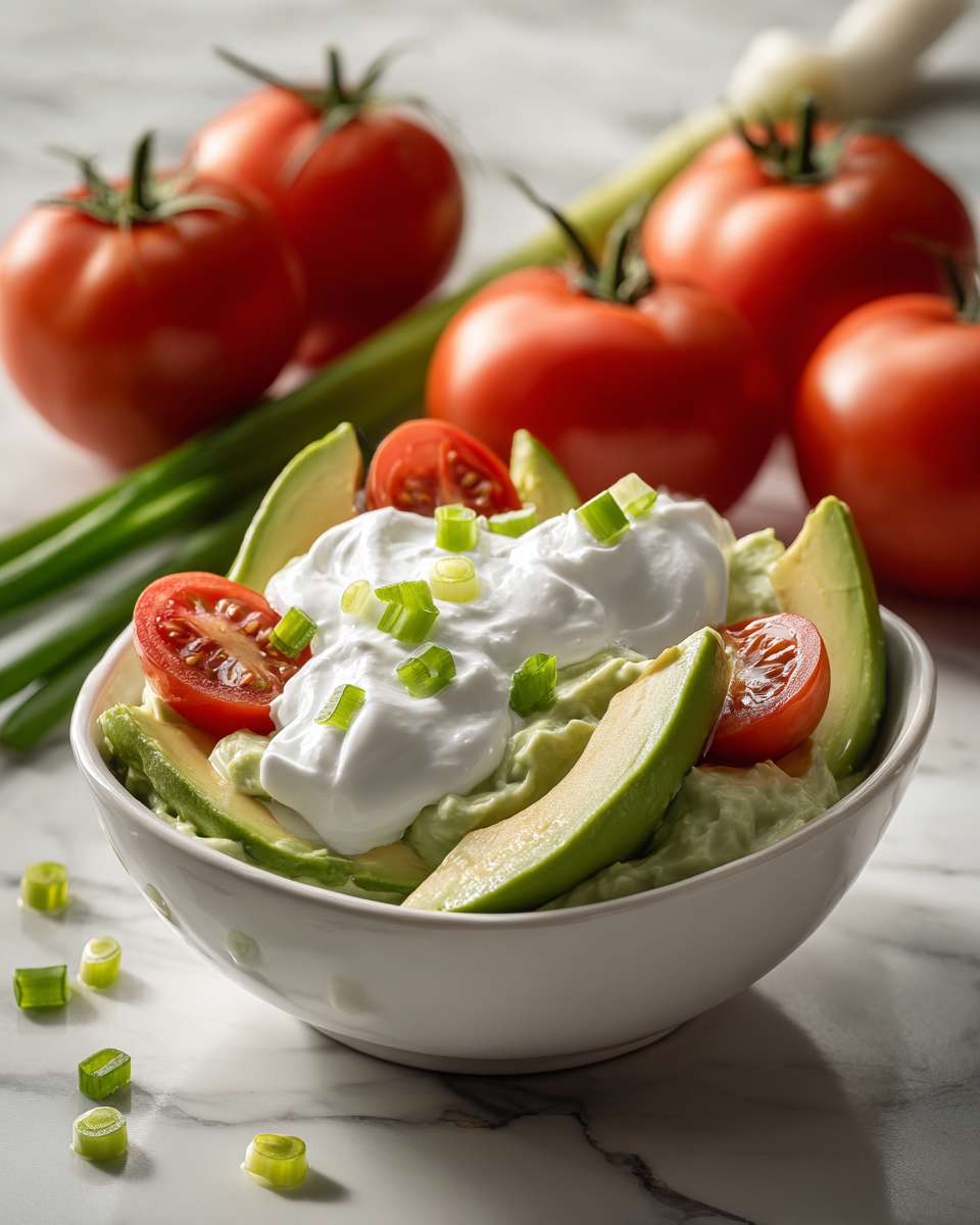 Creamy Avocado Taco Dip