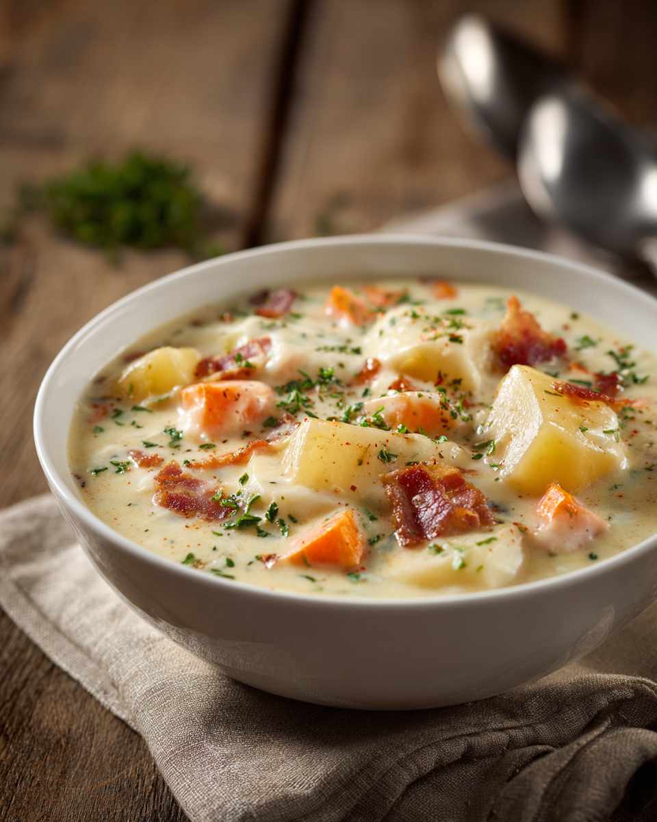 Creamy Bacon and Potato Chowder