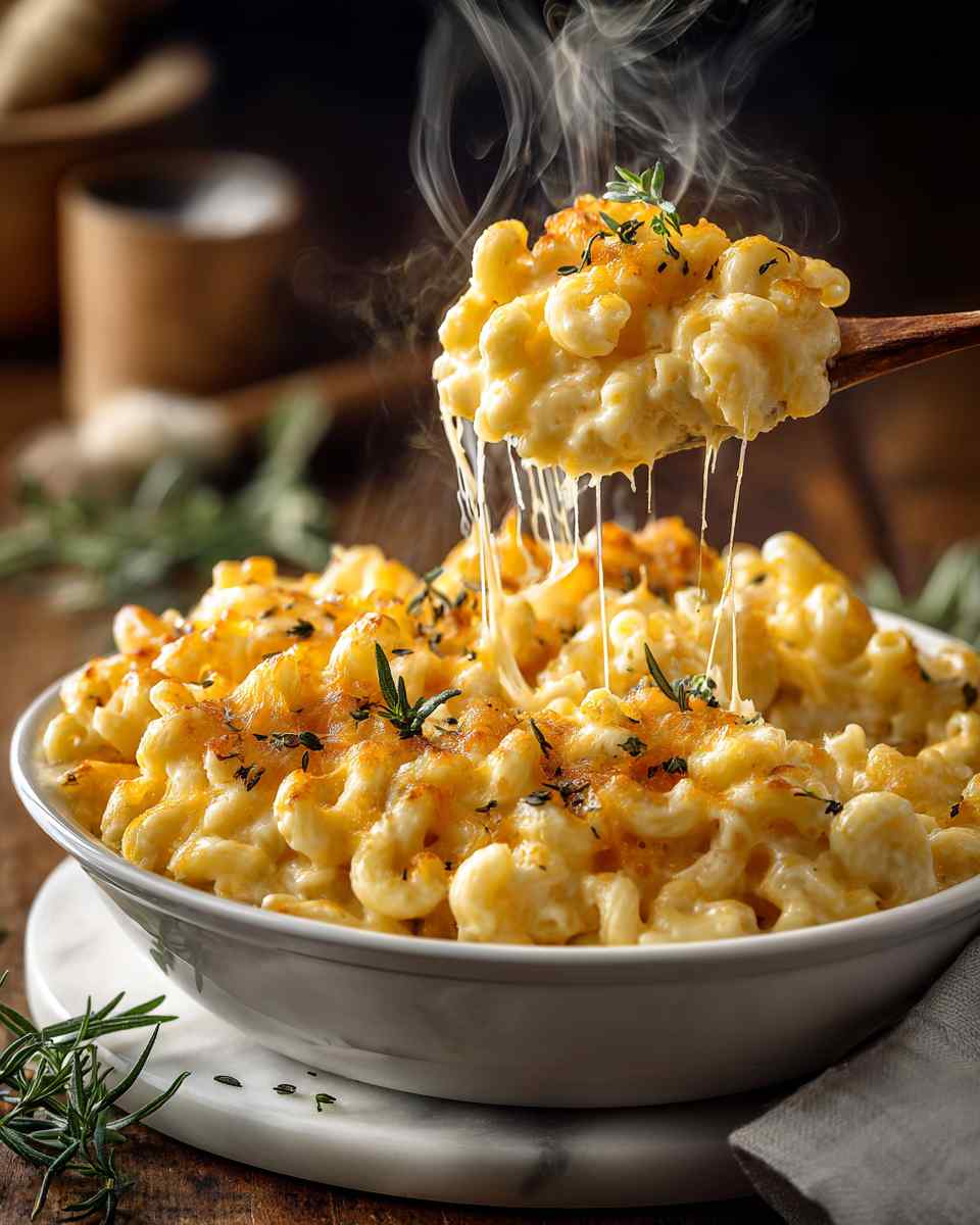 Creamy Baked Buttermilk Mac and Cheese