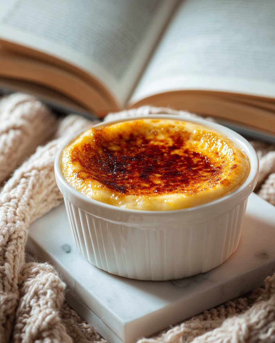 Creamy Baked Custard Dessert
