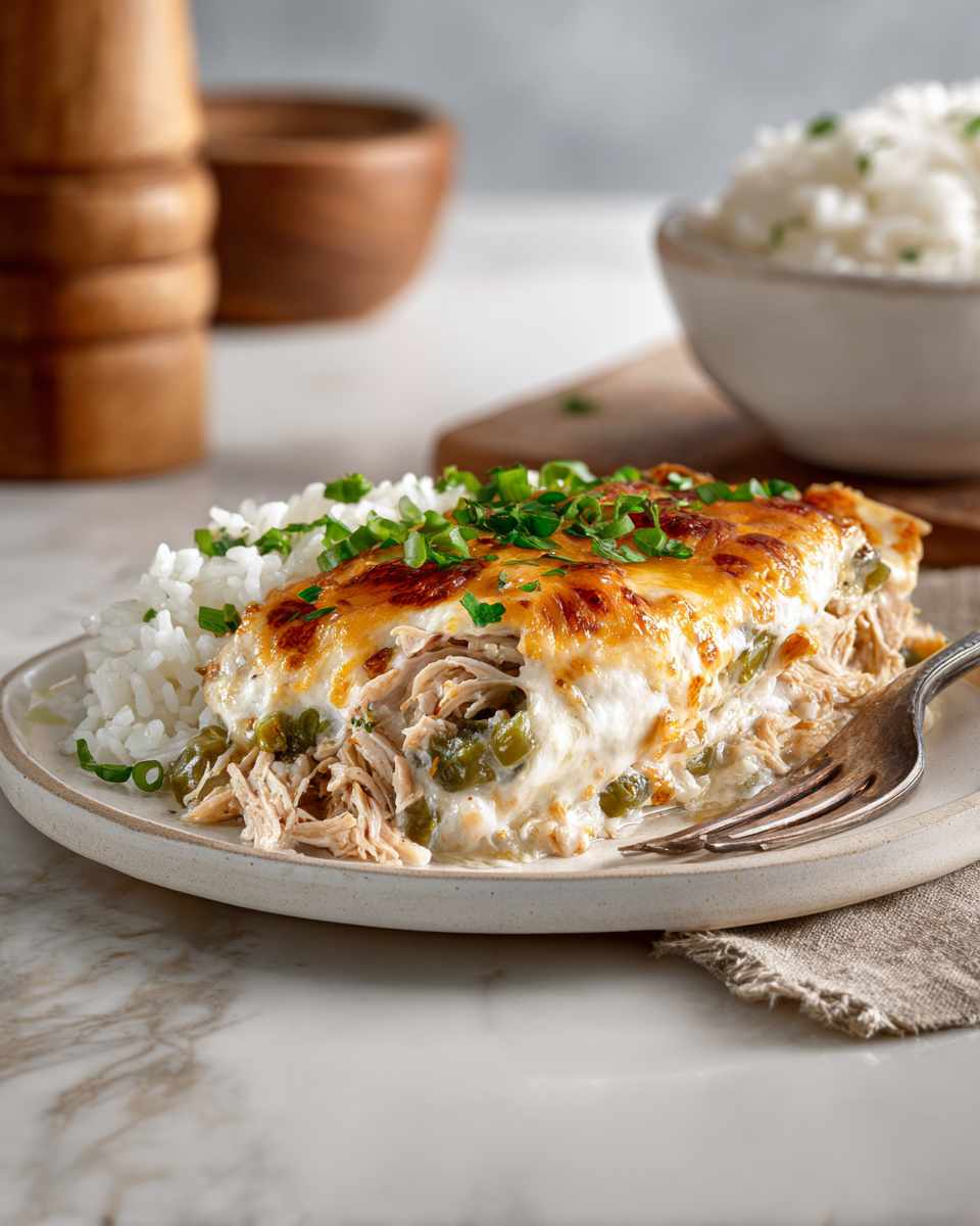 Creamy Baked Turkey Enchiladas