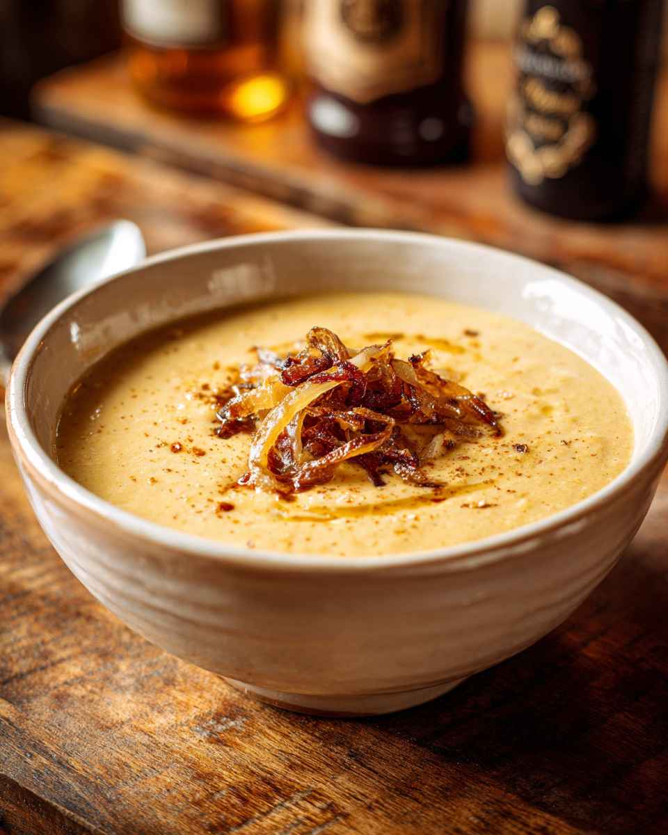 Creamy Beer Cheese Soup