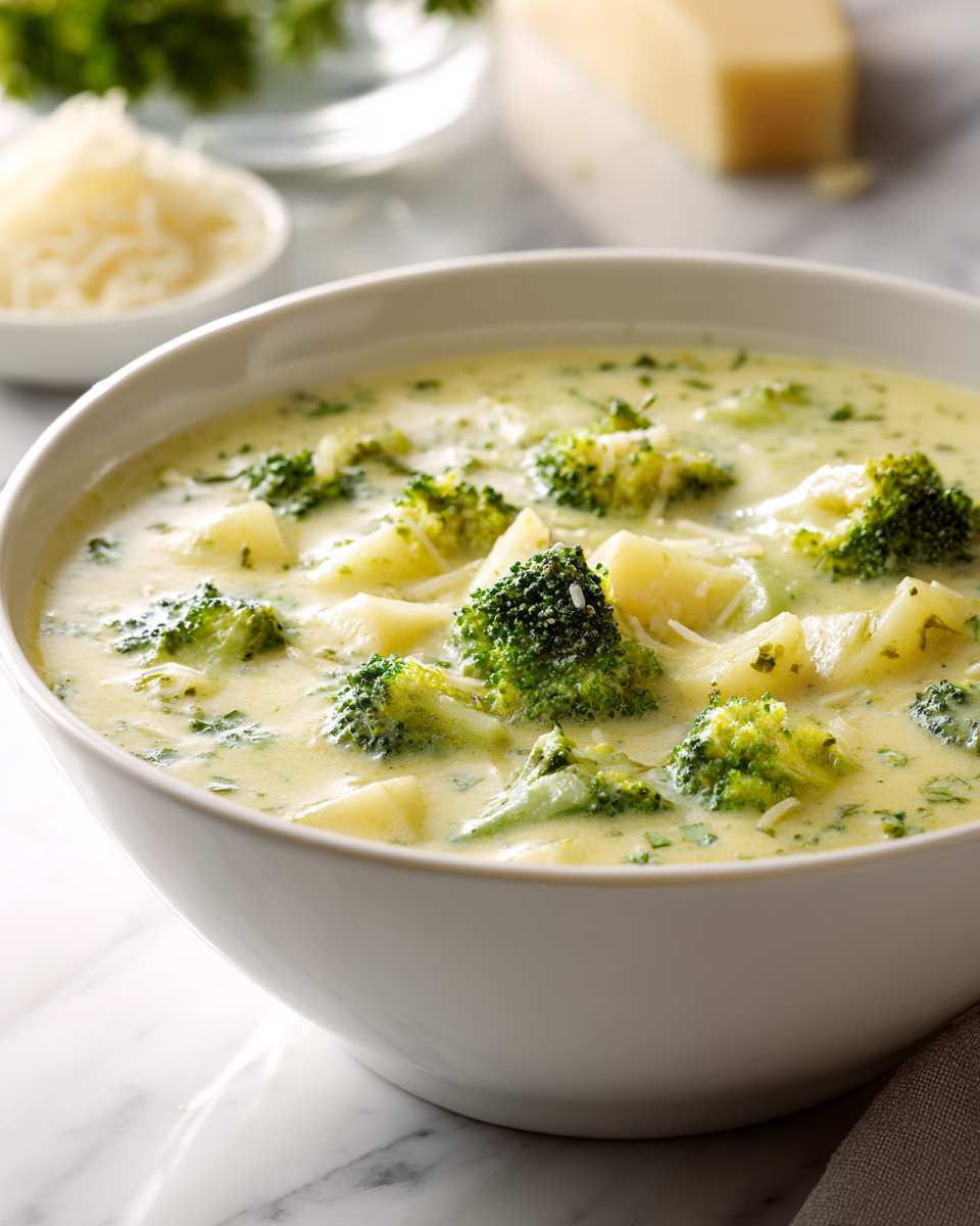 Creamy Broccoli and Potato Soup