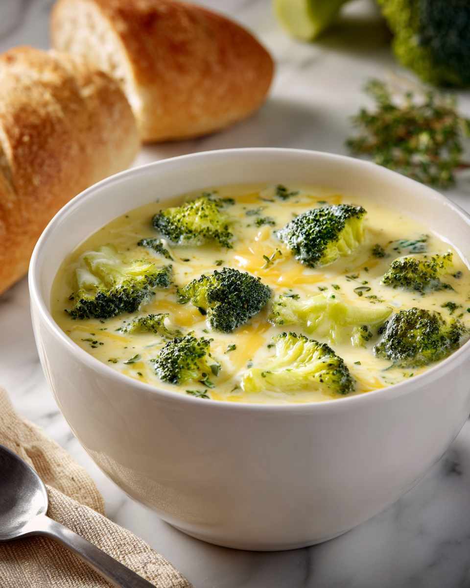 Creamy Broccoli Cheese Soup