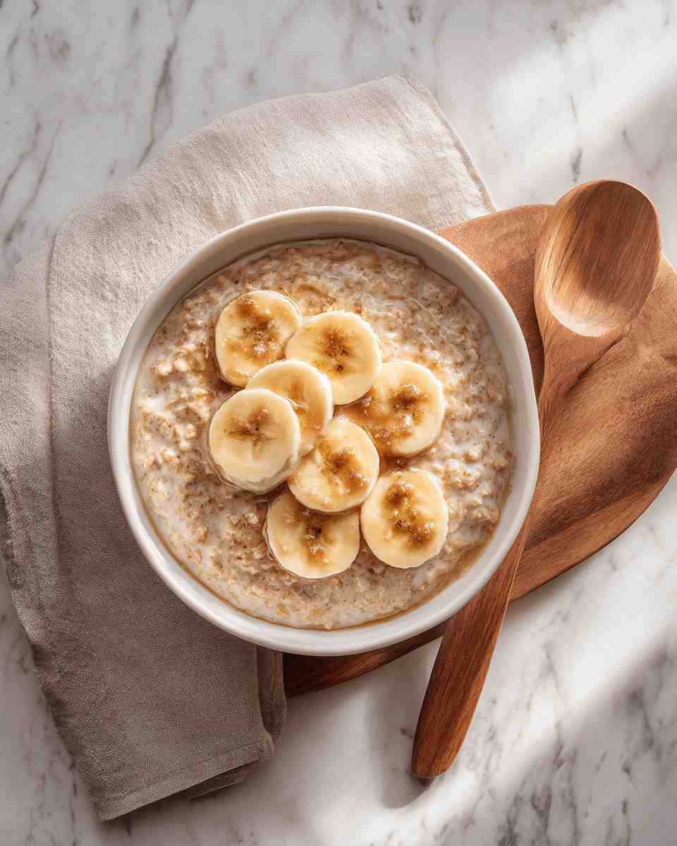 Creamy Brown Sugar and Banana Oatmeal