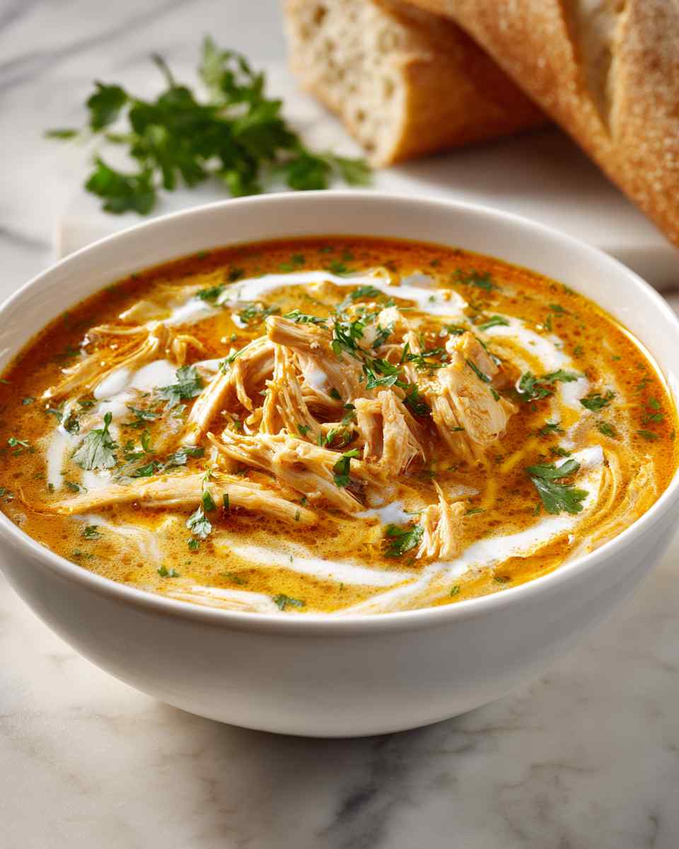 Creamy Buffalo Chicken Soup