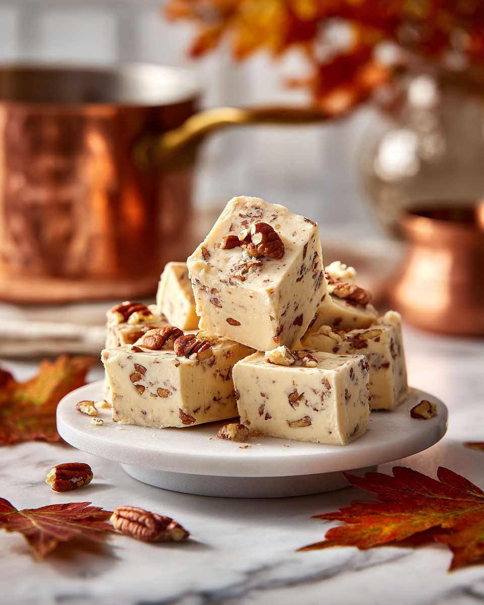 Creamy Butter Pecan Fudge