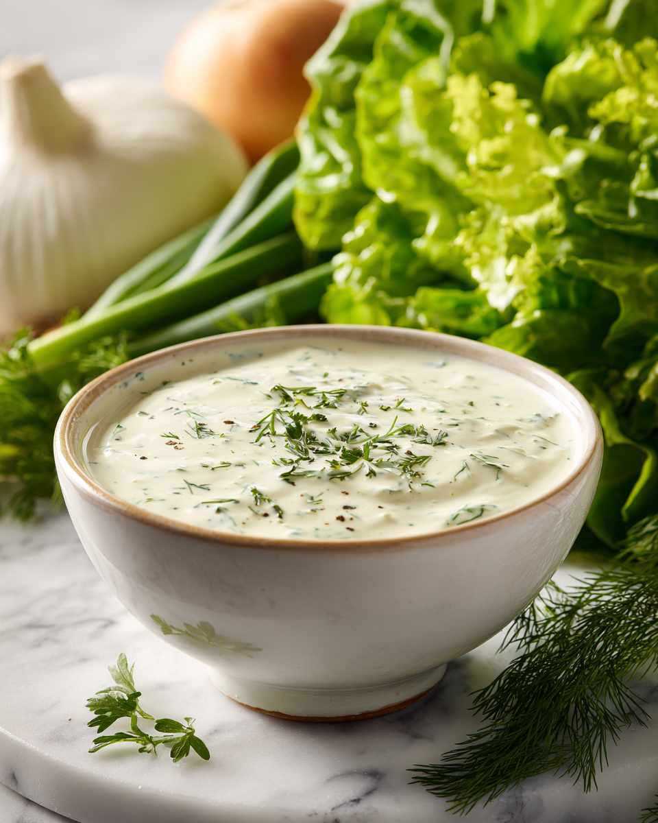 Creamy Buttermilk Ranch Dressing