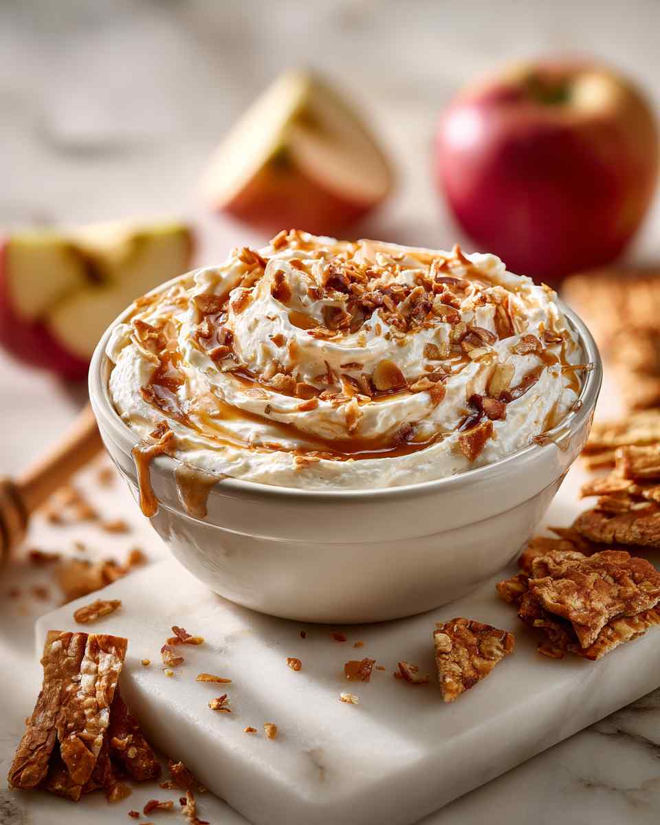 Creamy Caramelized Apple Dip