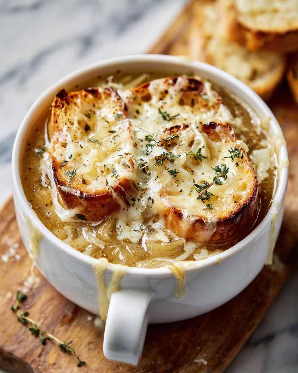 Creamy Caramelized Onion Soup