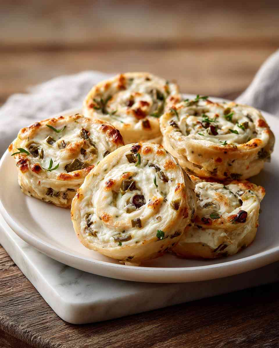 Creamy Cheesy Tortilla Pinwheels