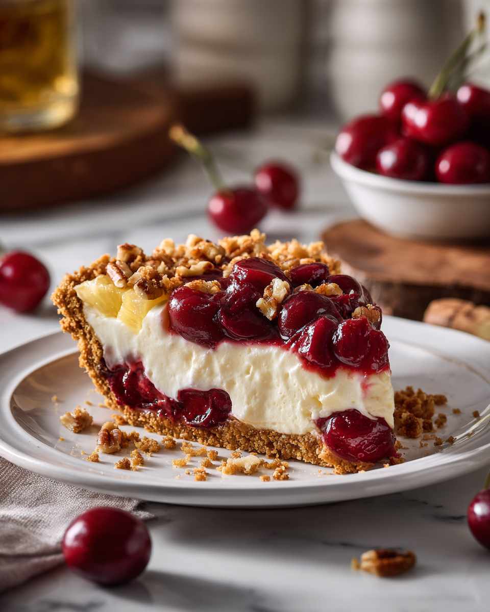 Creamy Cherry Pineapple Dessert