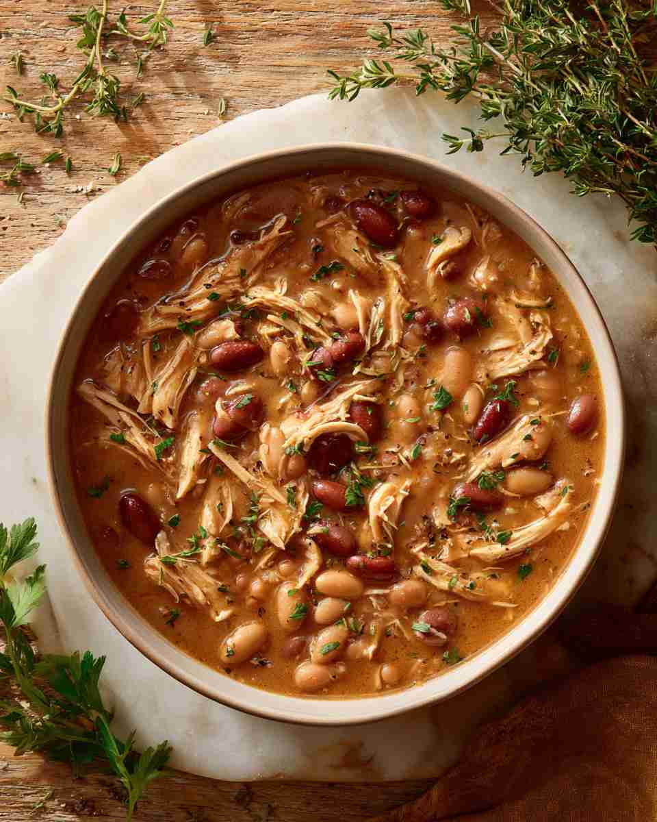 Creamy Chicken and Bean Chili