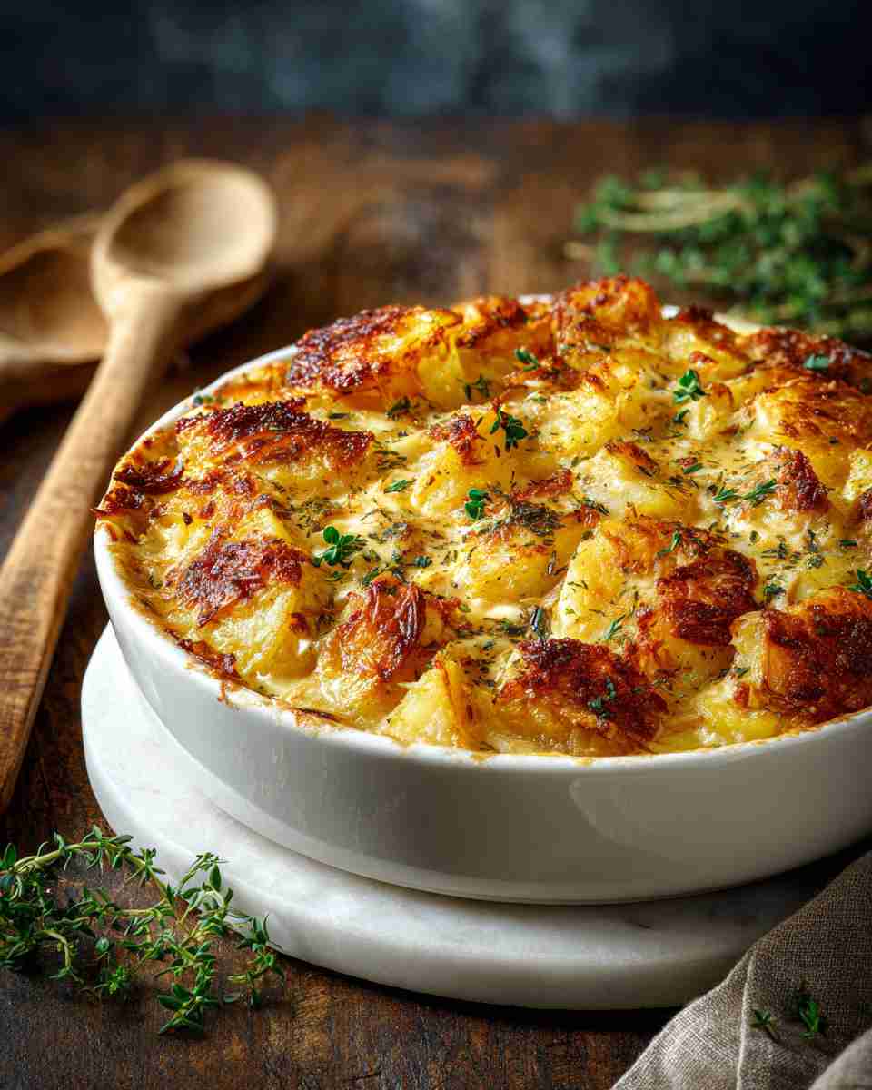 Creamy Chicken and Hash Brown Bake