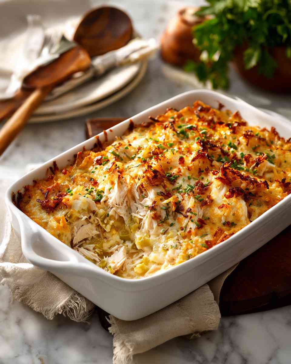 Creamy Chicken and Hash Brown Casserole