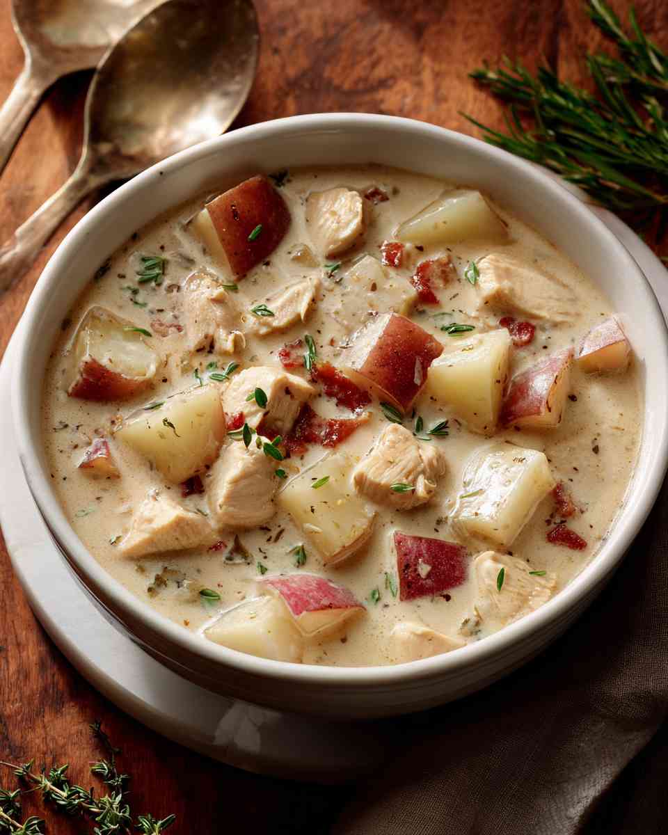 Creamy Chicken and Potato Chowder
