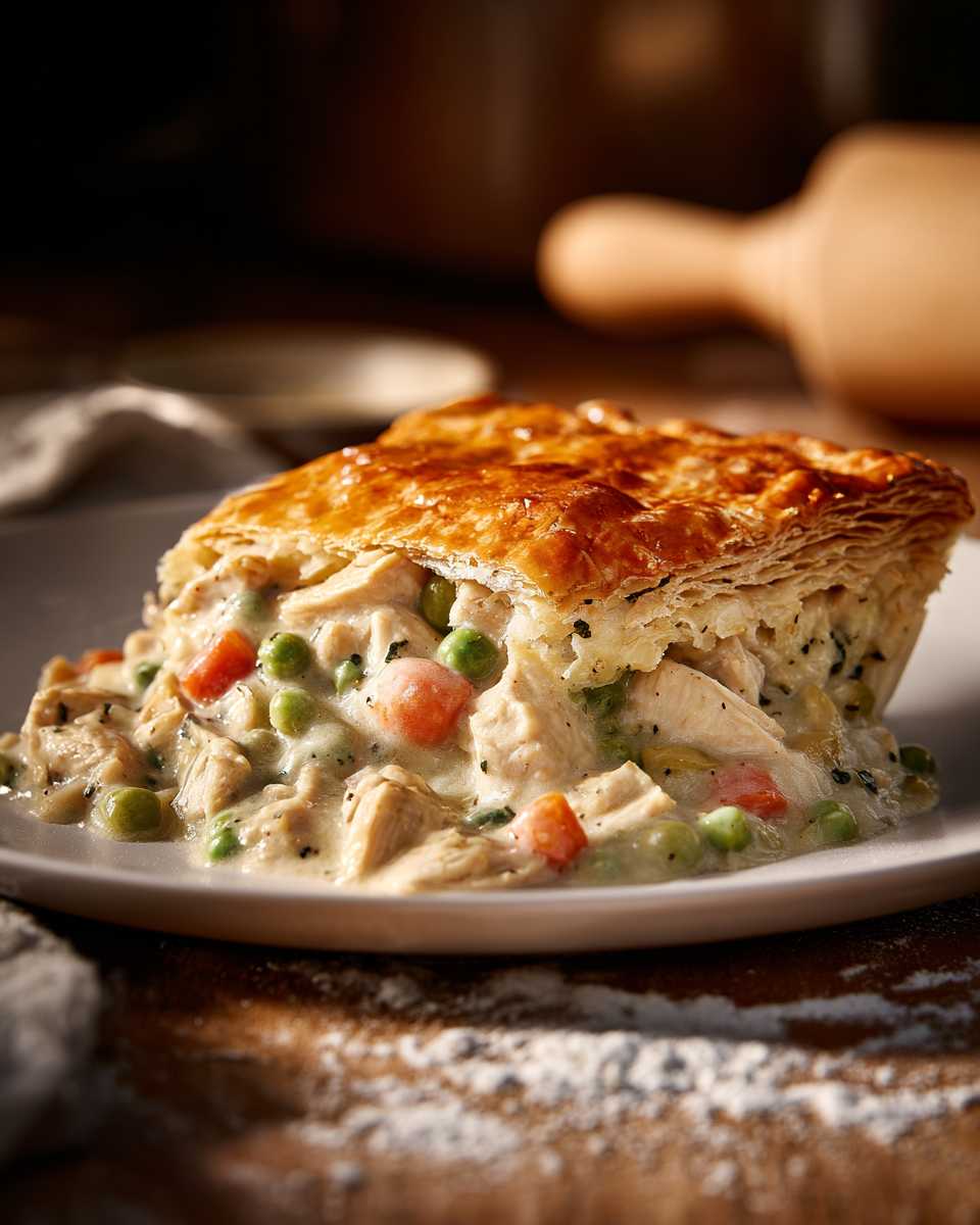Creamy Chicken and Vegetable Pot Pie