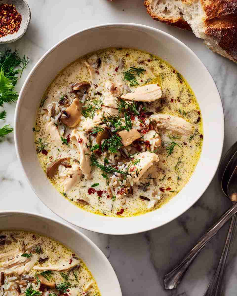 Creamy Chicken and Wild Rice Soup
