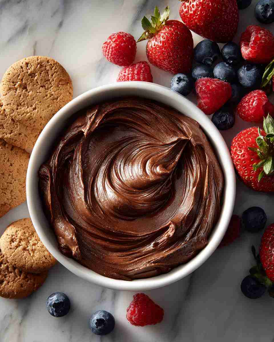 Creamy Chocolate Brownie Batter Dip